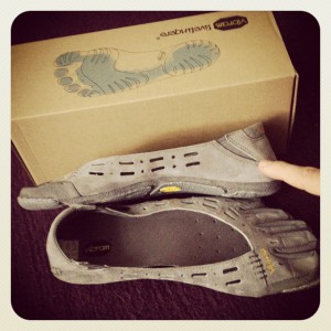 Gummizug Grado Vibram FiveFingers Gummizug beim Grado Vibram Five Fingers