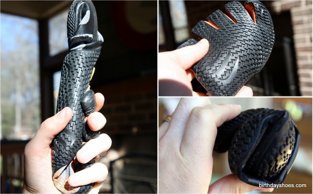 Flexibilität der Sohle des EL-X von Vibram Five Fingers